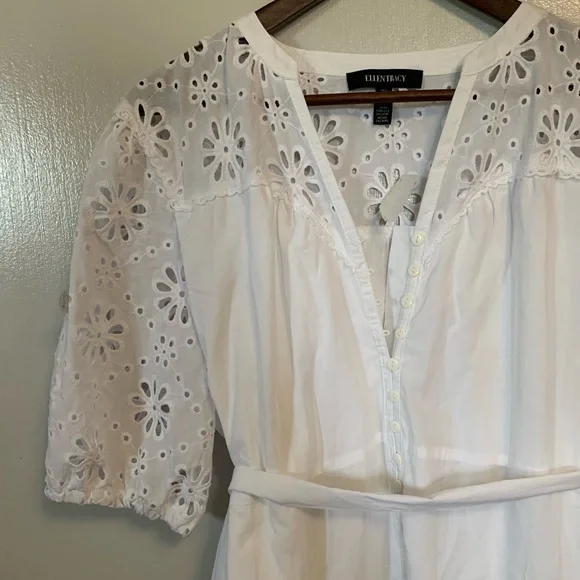 White cotton dresses - Picture 4 of 7